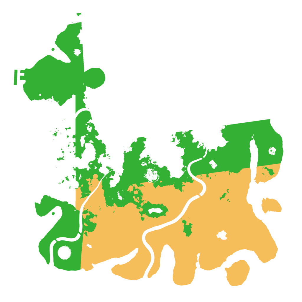 Biome Rust Map: Procedural Map, Size: 4000, Seed: 1652661268