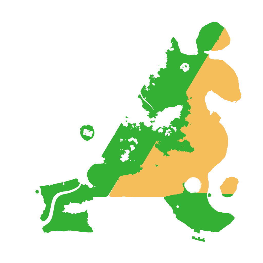 Biome Rust Map: Procedural Map, Size: 3000, Seed: 840969796