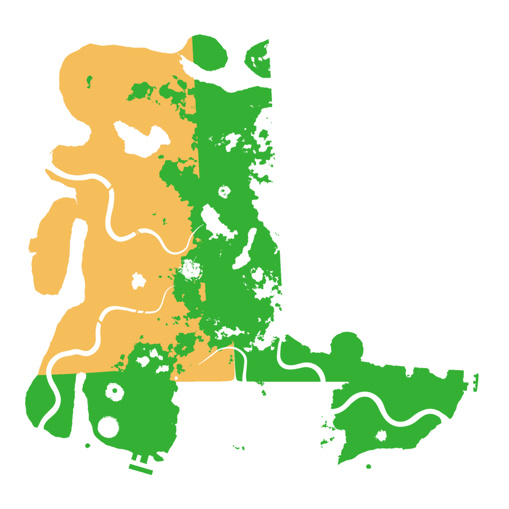 Biome Rust Map: Procedural Map, Size: 4250, Seed: 2028346108