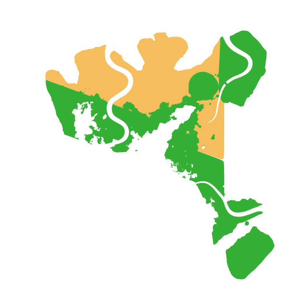 Biome Rust Map: Procedural Map, Size: 2800, Seed: 1784213146