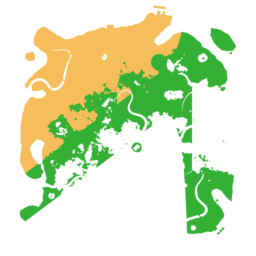 Biome Rust Map: Procedural Map, Size: 4250, Seed: 750261293