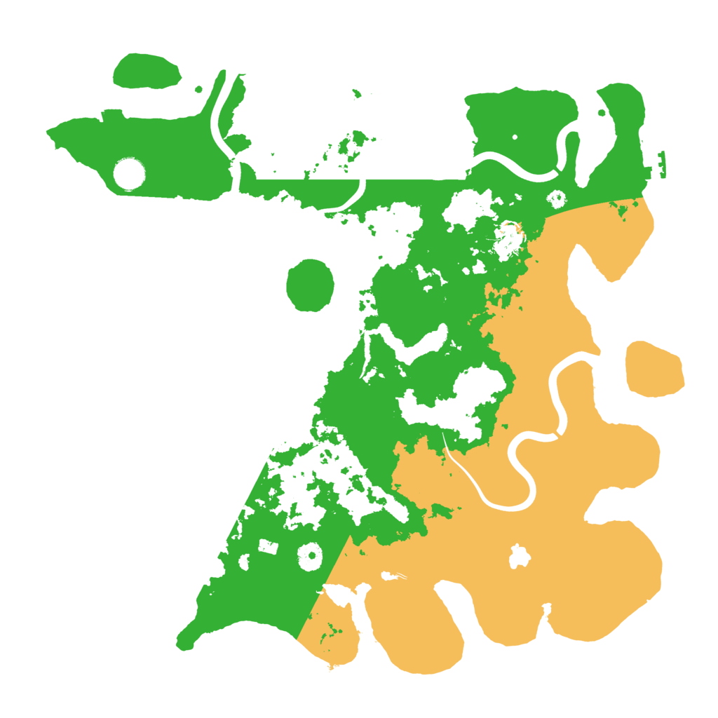 Biome Rust Map: Procedural Map, Size: 4000, Seed: 956892640