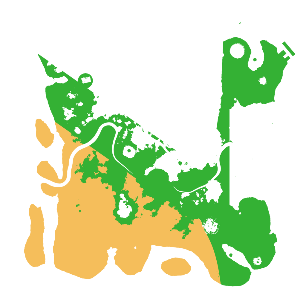 Biome Rust Map: Procedural Map, Size: 3700, Seed: 1278641352