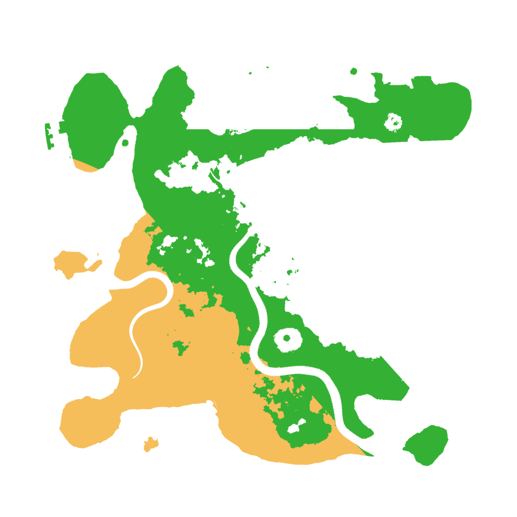 Biome Rust Map: Procedural Map, Size: 3000, Seed: 903450464