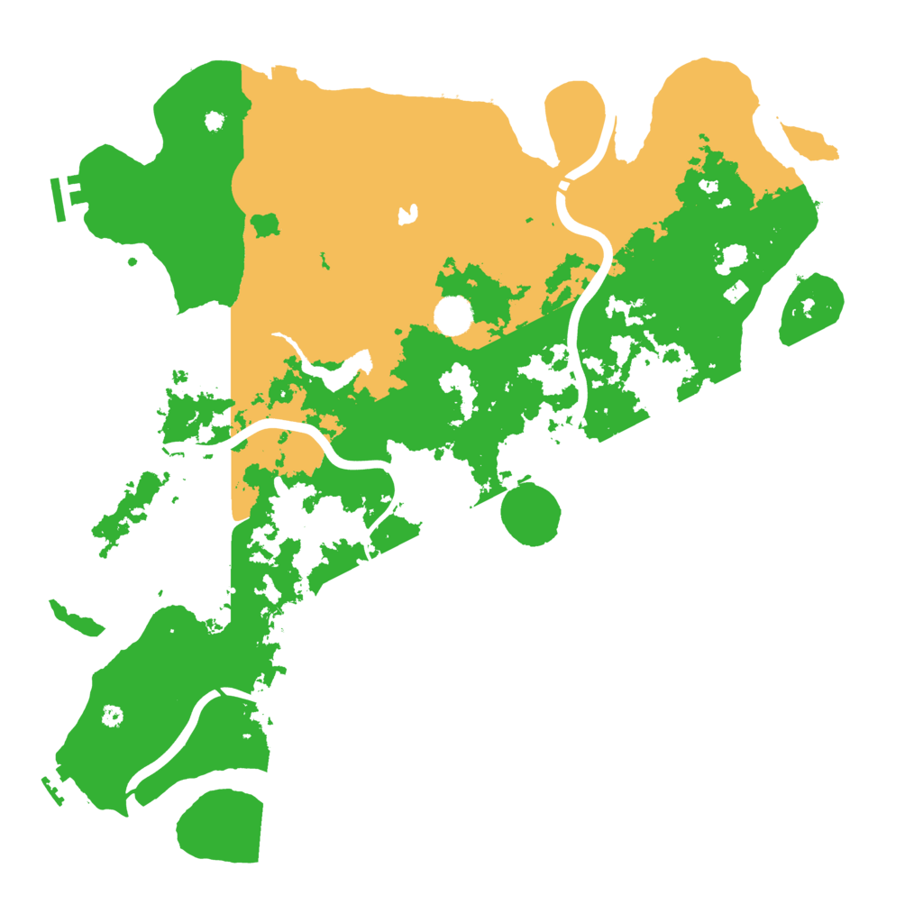 Biome Rust Map: Procedural Map, Size: 4250, Seed: 1140833056