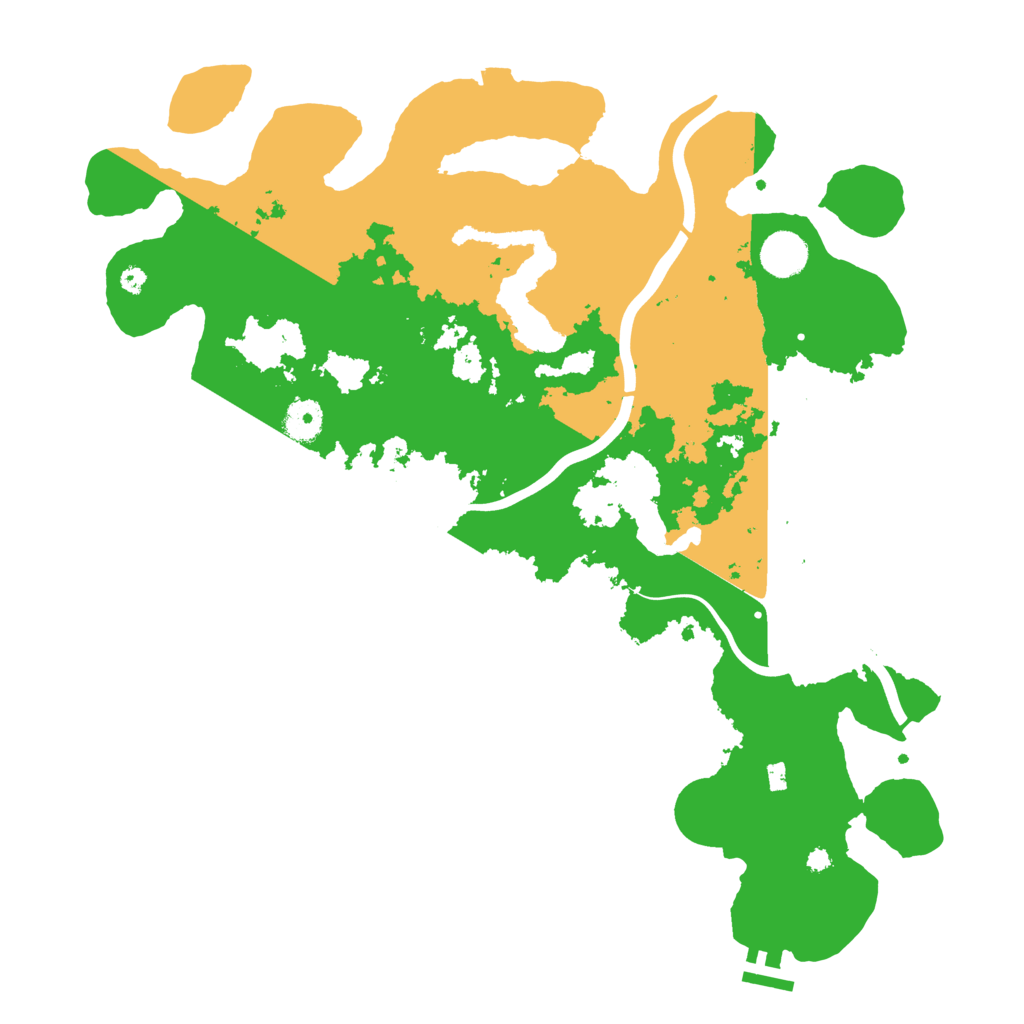 Biome Rust Map: Procedural Map, Size: 4000, Seed: 998208