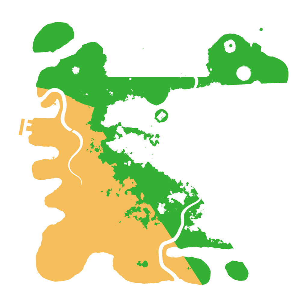 Biome Rust Map: Procedural Map, Size: 3750, Seed: 716611