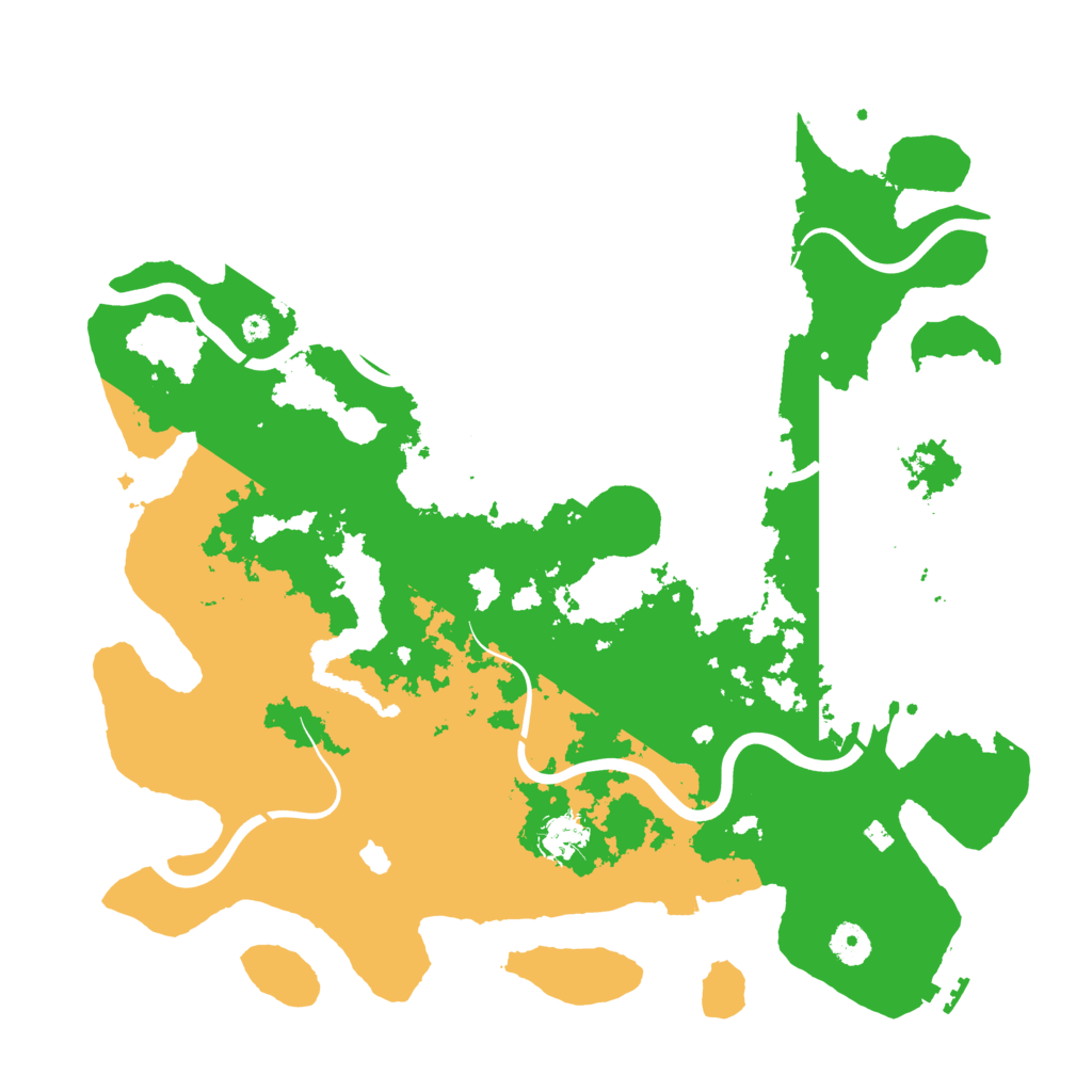 Biome Rust Map: Procedural Map, Size: 4050, Seed: 442064764