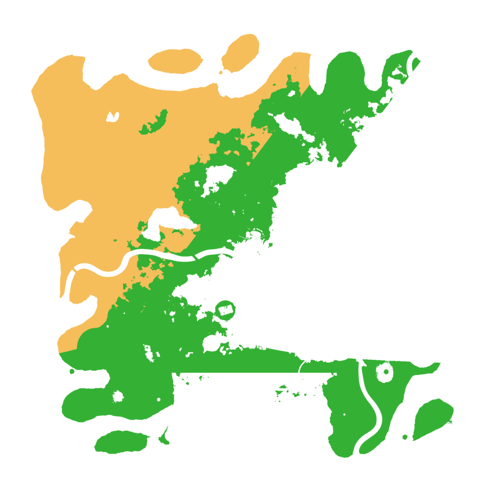 Biome Rust Map: Procedural Map, Size: 4000, Seed: 754470865