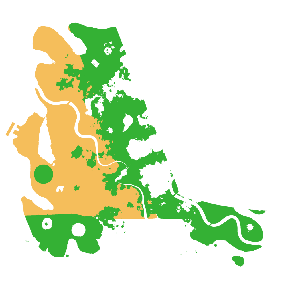 Biome Rust Map: Procedural Map, Size: 4000, Seed: 1034963985