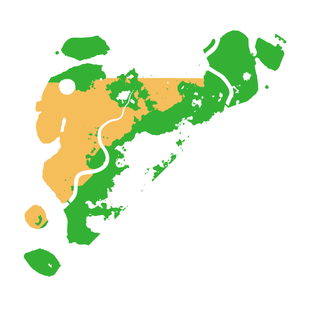 Biome Rust Map: Procedural Map, Size: 3500, Seed: 1653588259