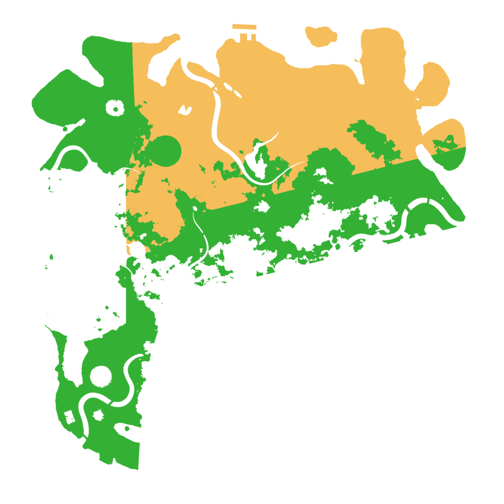 Biome Rust Map: Procedural Map, Size: 4250, Seed: 1248712636