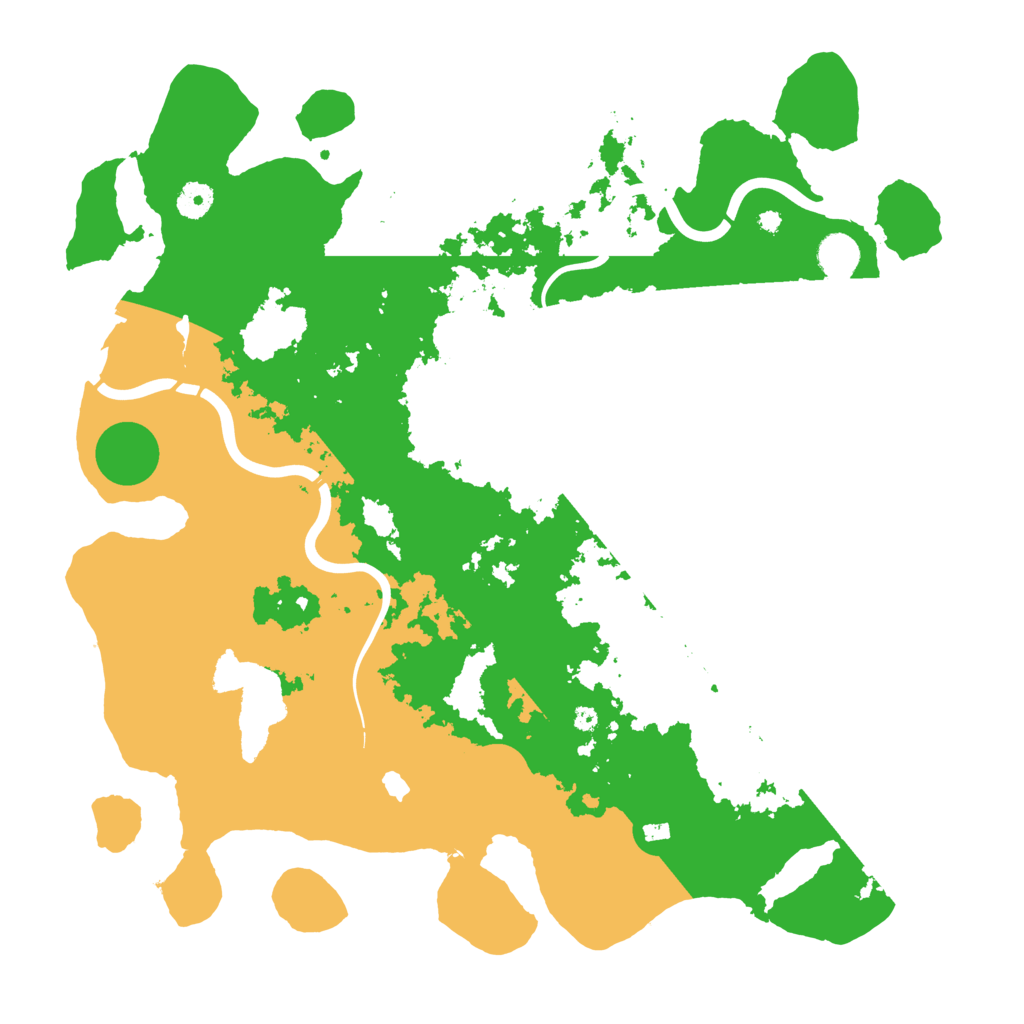 Biome Rust Map: Procedural Map, Size: 4250, Seed: 1327191183