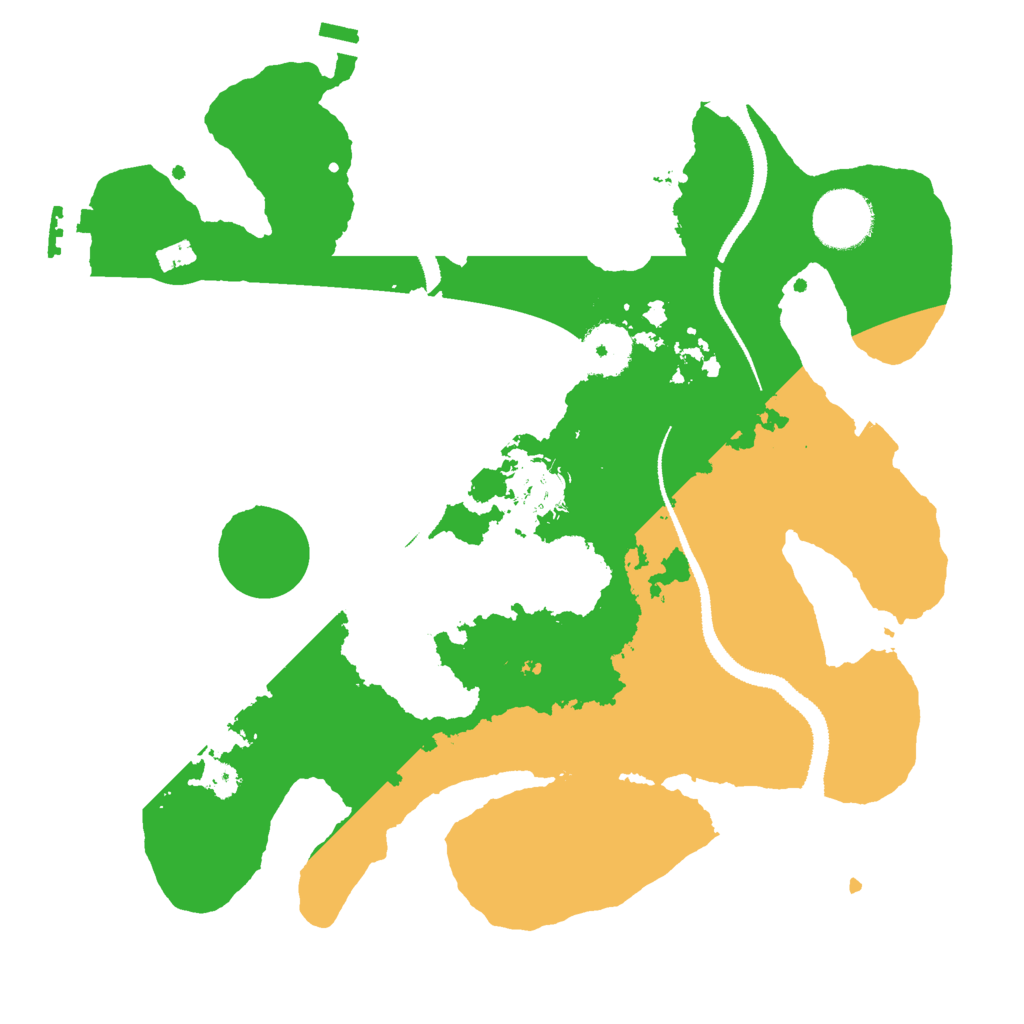 Biome Rust Map: Procedural Map, Size: 3000, Seed: 1949978590