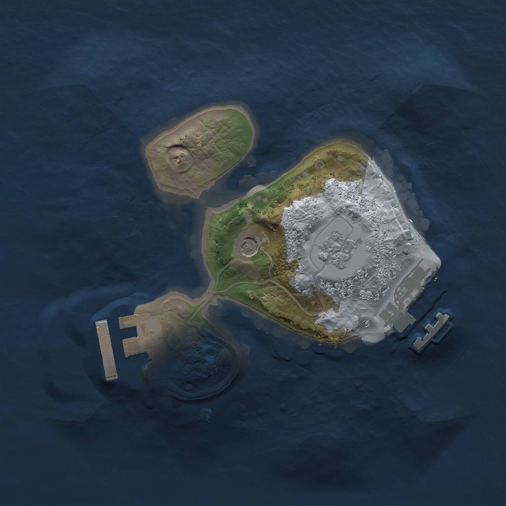 Rust Map: Procedural Map, Size: 1701, Seed: 1148374947, 5 Monuments
