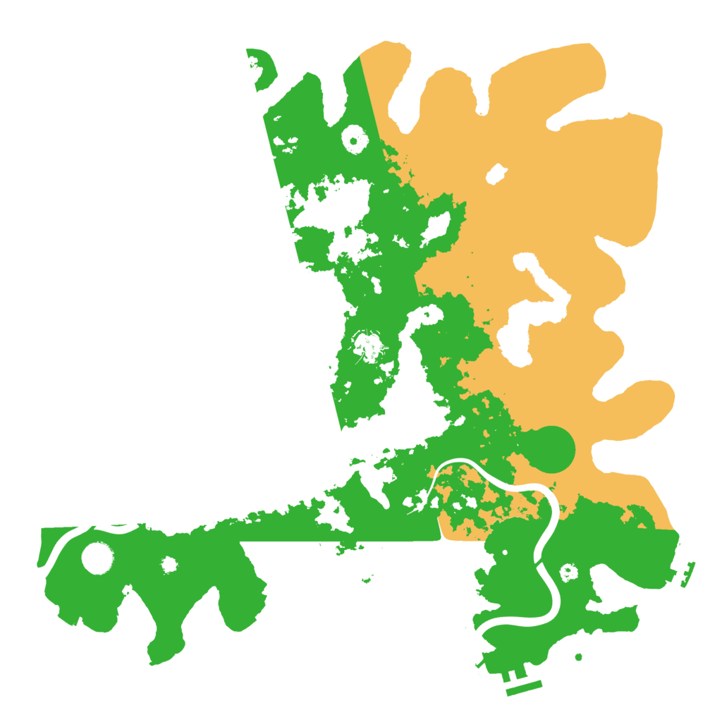 Biome Rust Map: Procedural Map, Size: 4000, Seed: 2056694983
