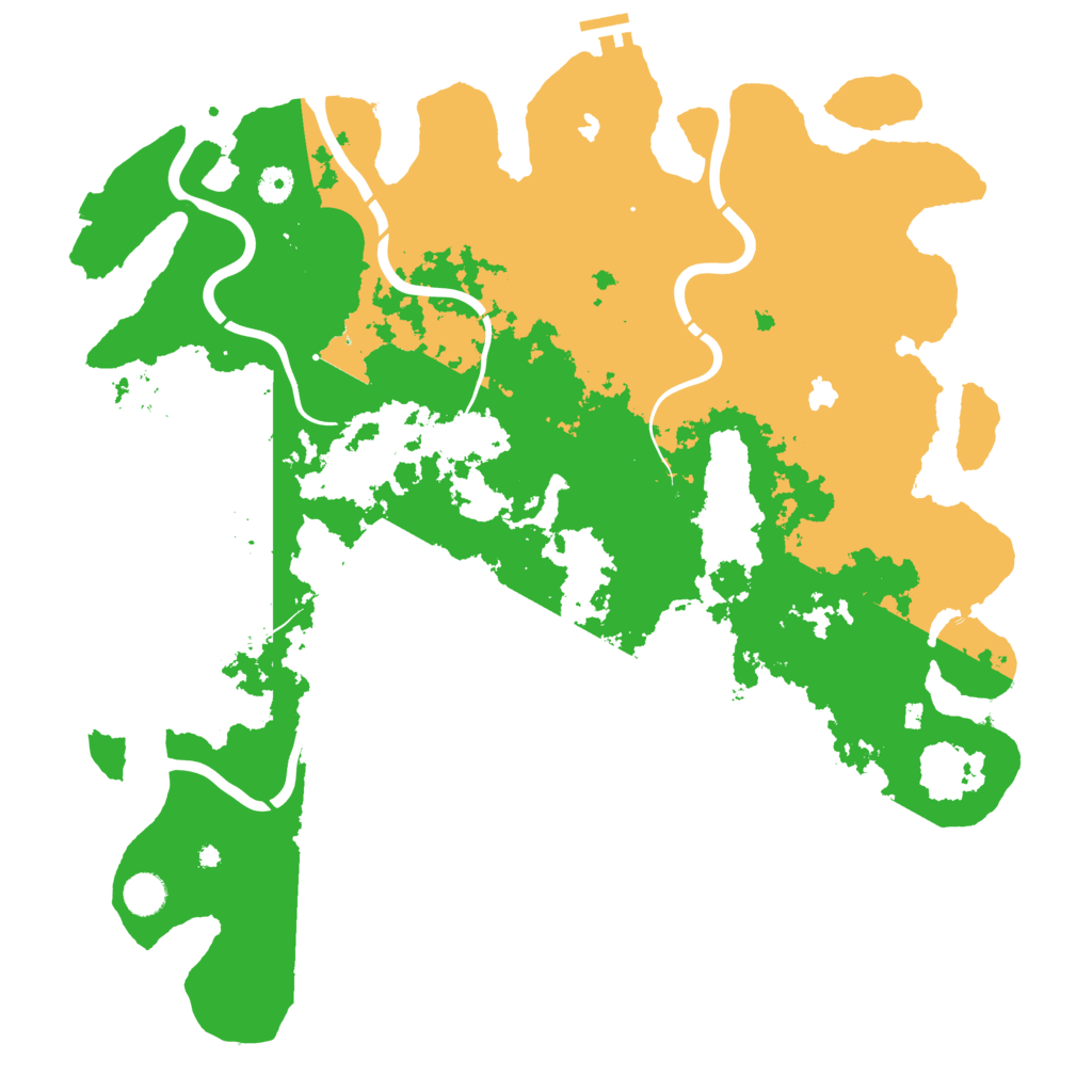 Biome Rust Map: Procedural Map, Size: 4500, Seed: 29394987