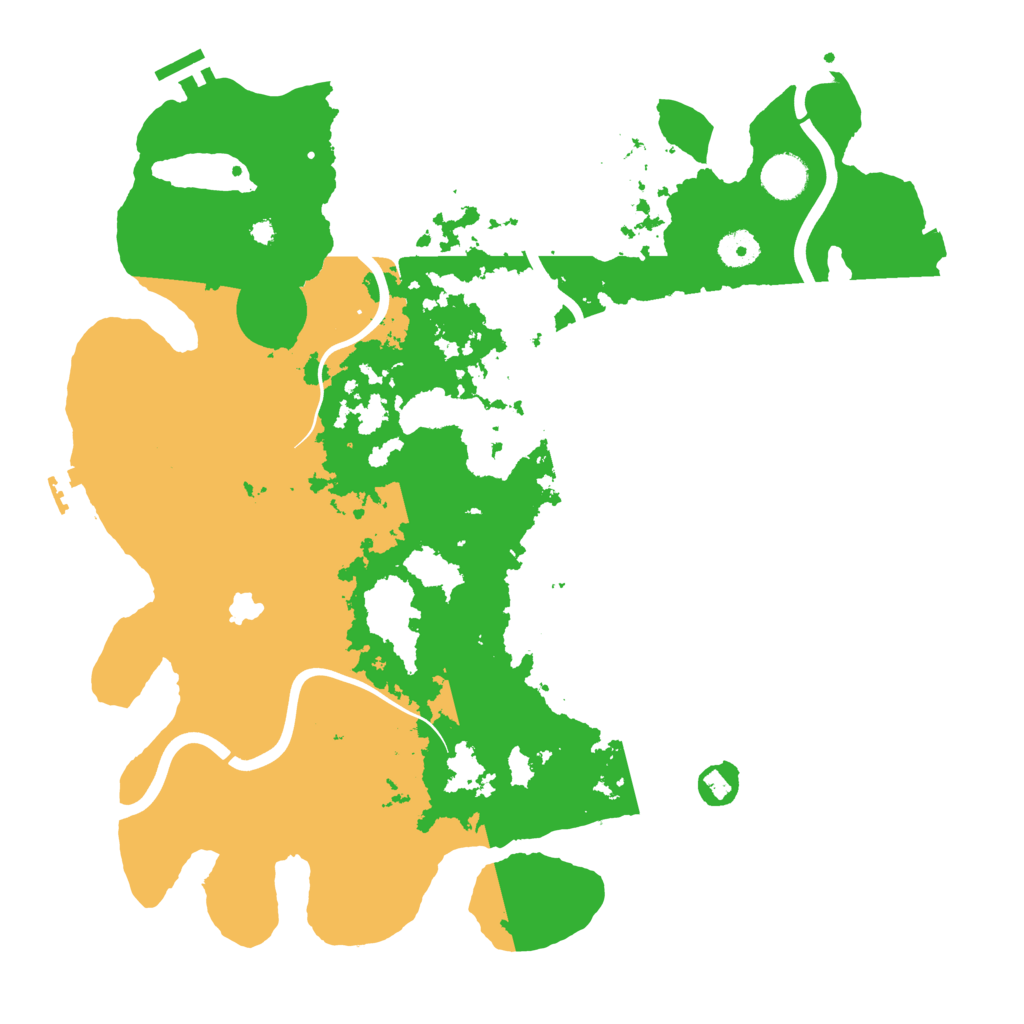 Biome Rust Map: Procedural Map, Size: 4000, Seed: 20260723