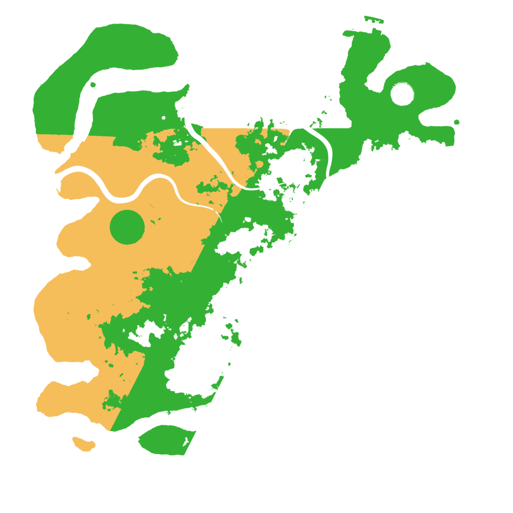 Biome Rust Map: Procedural Map, Size: 3900, Seed: 1822316624