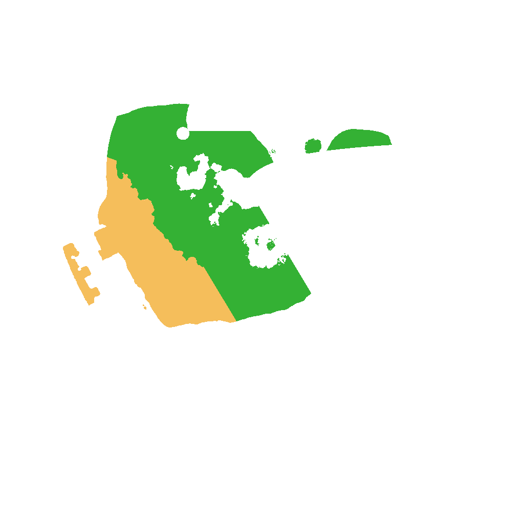 Biome Rust Map: Procedural Map, Size: 1250, Seed: 27272727