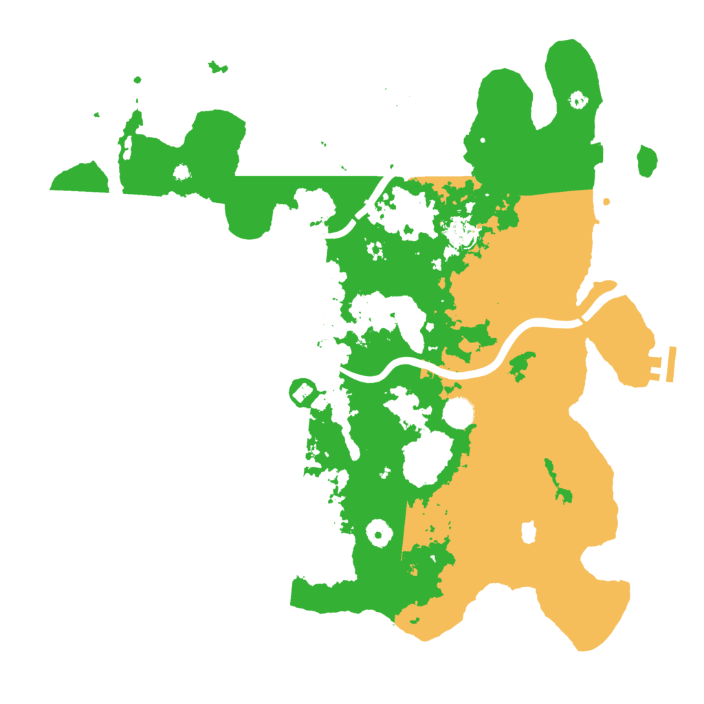 Biome Rust Map: Procedural Map, Size: 4000, Seed: 1847295631
