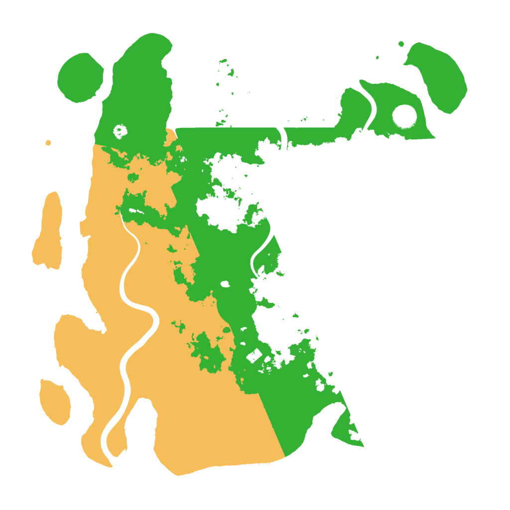Biome Rust Map: Procedural Map, Size: 3750, Seed: 1339418948