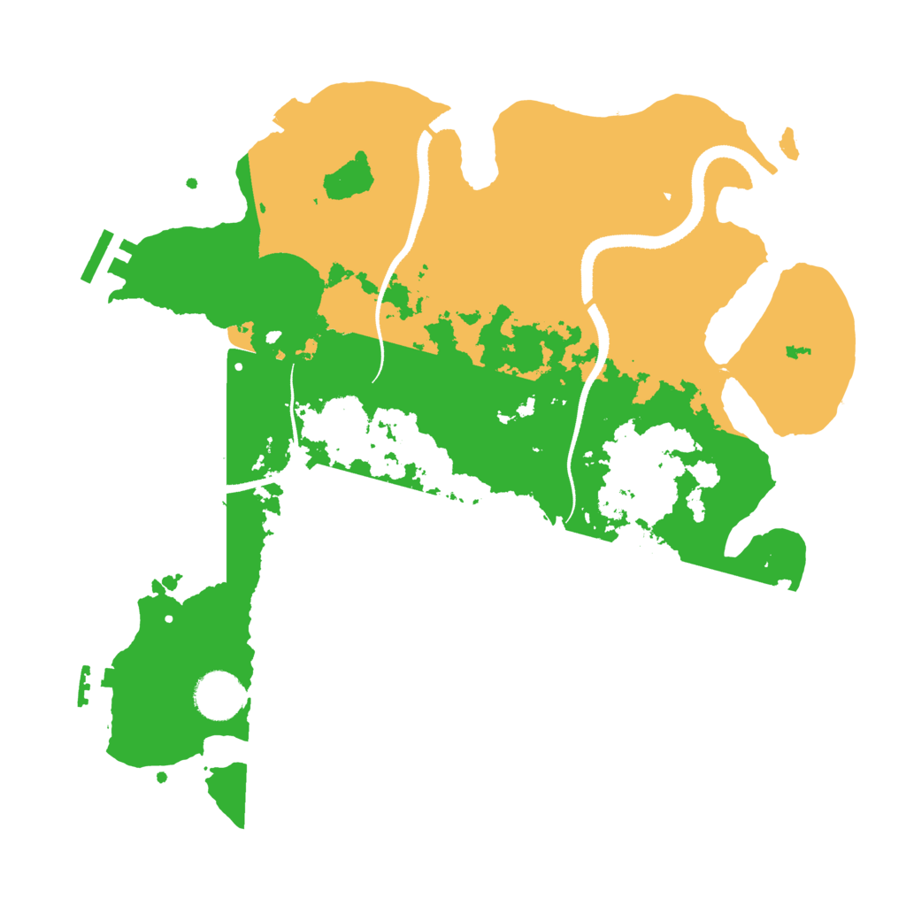 Biome Rust Map: Procedural Map, Size: 3300, Seed: 1860483949