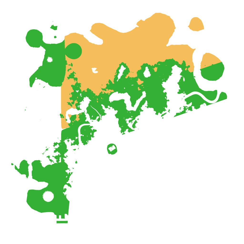 Biome Rust Map: Procedural Map, Size: 4000, Seed: 757550175