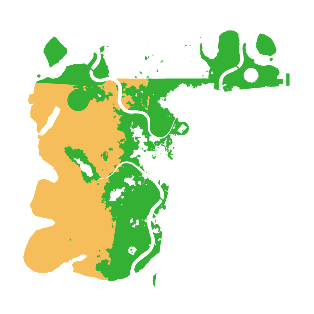 Biome Rust Map: Procedural Map, Size: 3850, Seed: 896479418