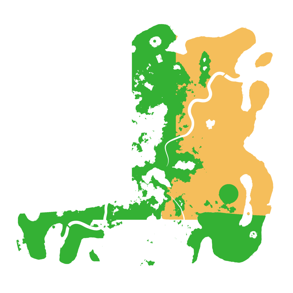 Biome Rust Map: Procedural Map, Size: 4000, Seed: 686800798