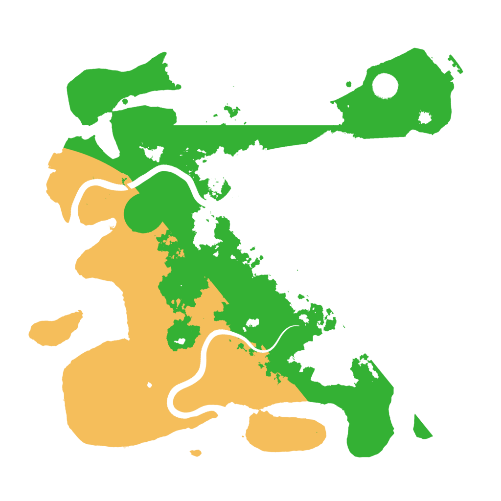 Biome Rust Map: Procedural Map, Size: 3554, Seed: 1337