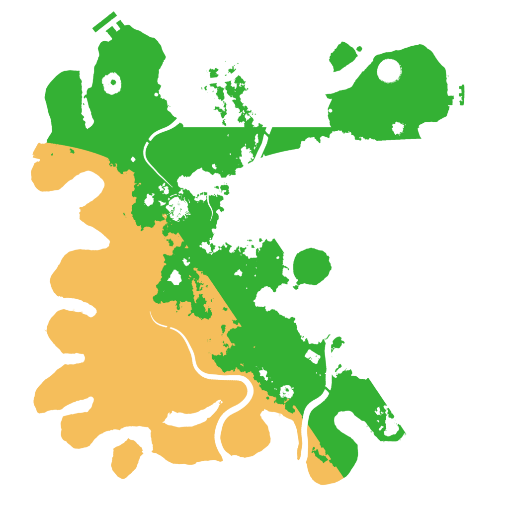 Biome Rust Map: Procedural Map, Size: 3750, Seed: 1835299775