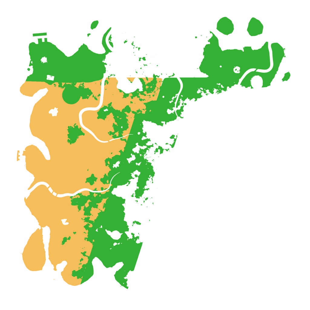 Biome Rust Map: Procedural Map, Size: 4500, Seed: 1797419467