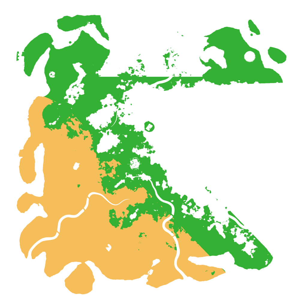 Biome Rust Map: Procedural Map, Size: 5000, Seed: 324556
