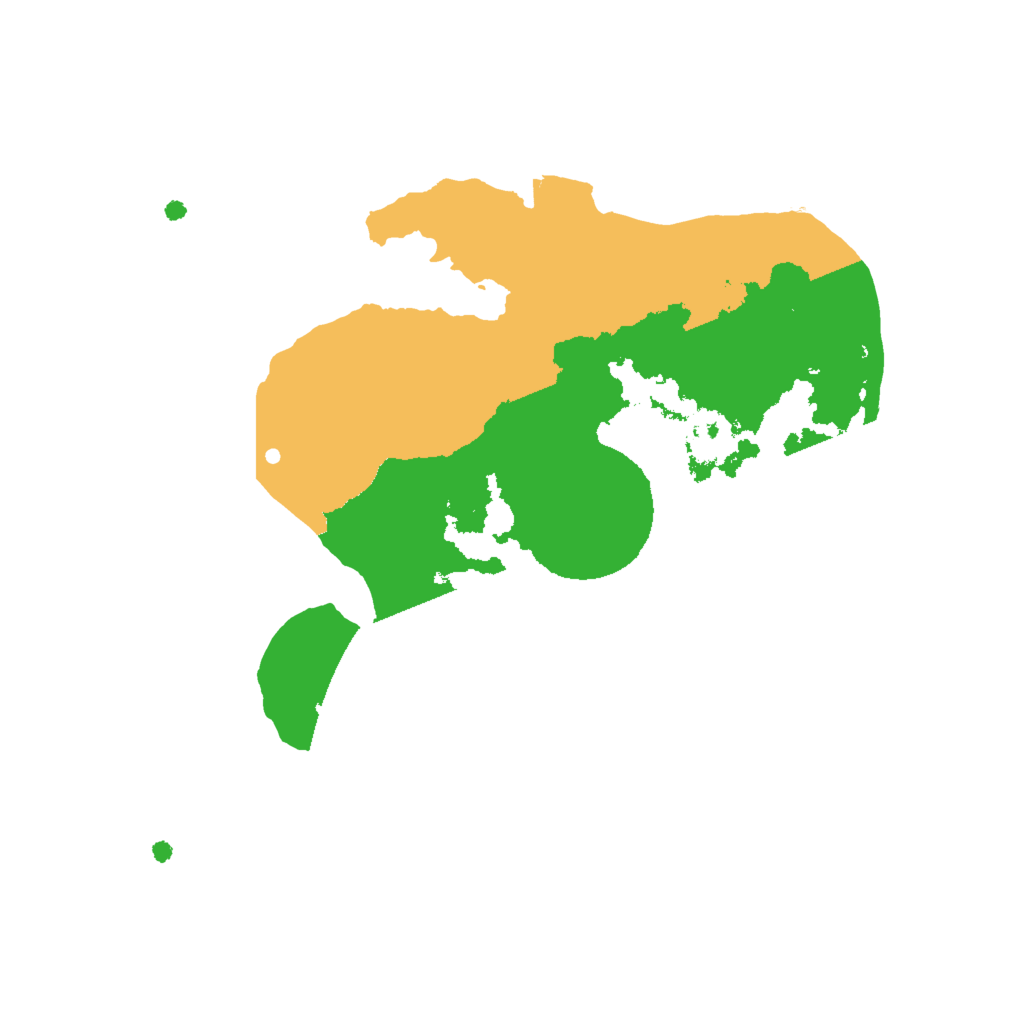 Biome Rust Map: Procedural Map, Size: 2000, Seed: 1432
