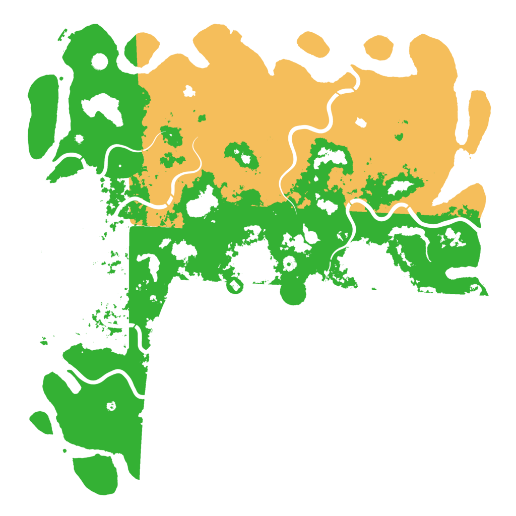 Biome Rust Map: Procedural Map, Size: 5500, Seed: 270203985