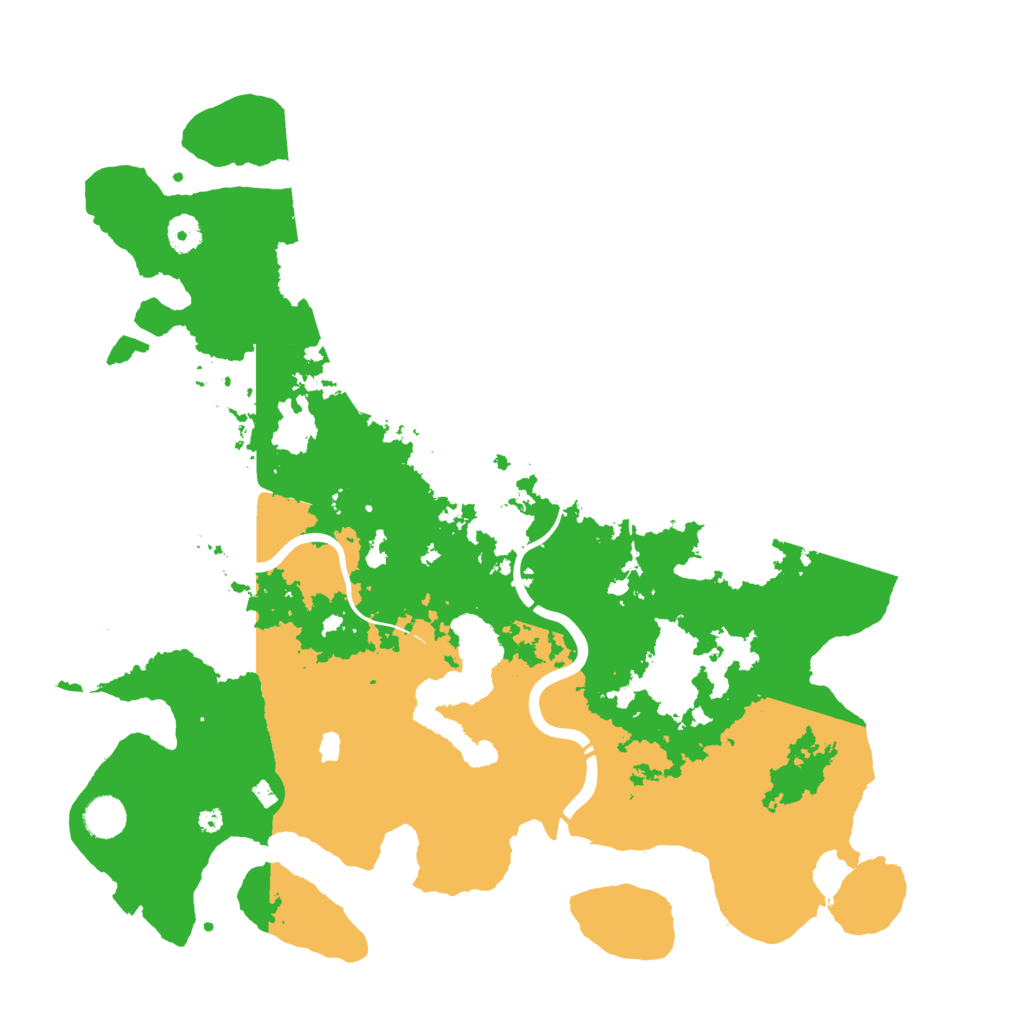 Biome Rust Map: Procedural Map, Size: 4250, Seed: 53123421
