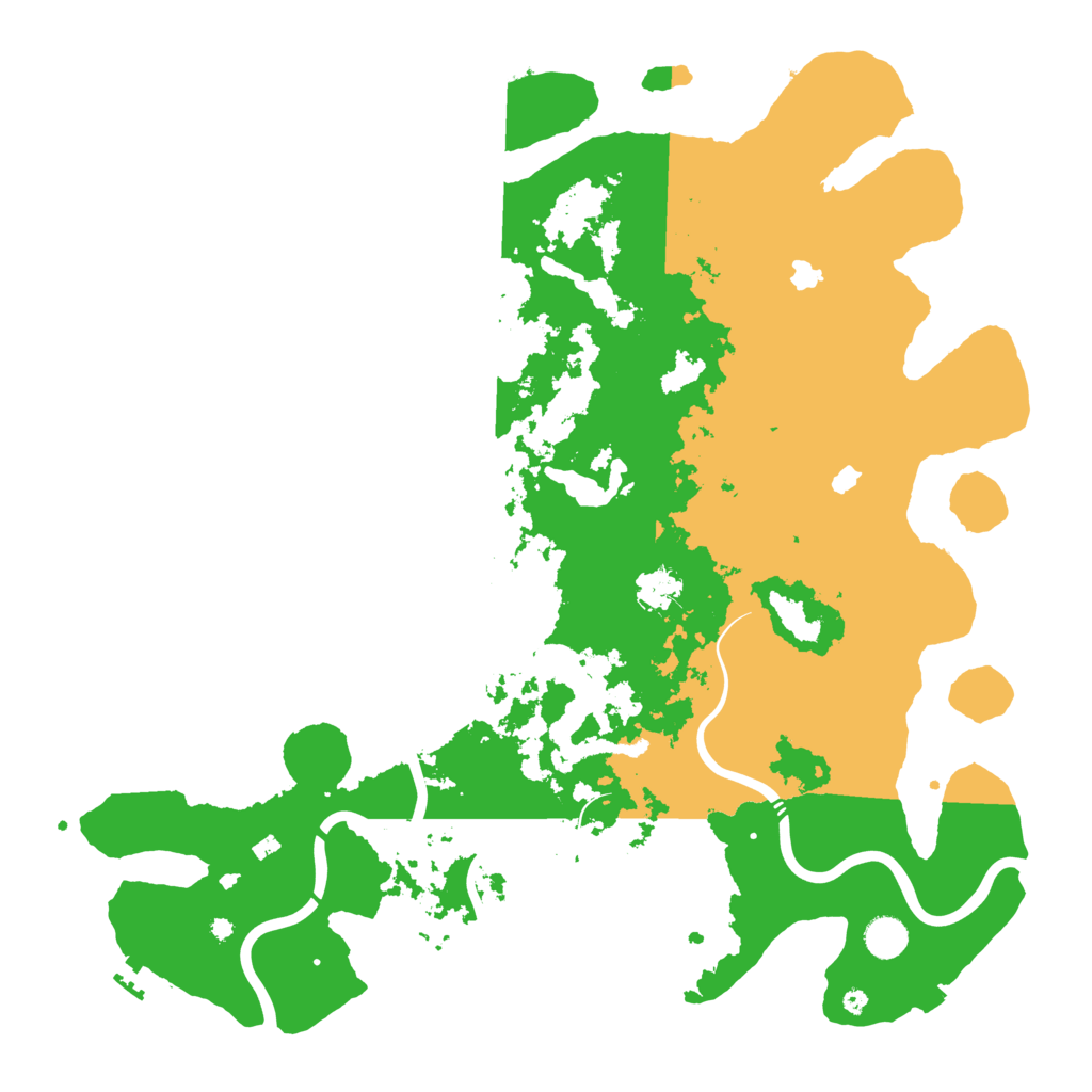 Biome Rust Map: Procedural Map, Size: 4500, Seed: 1553252866