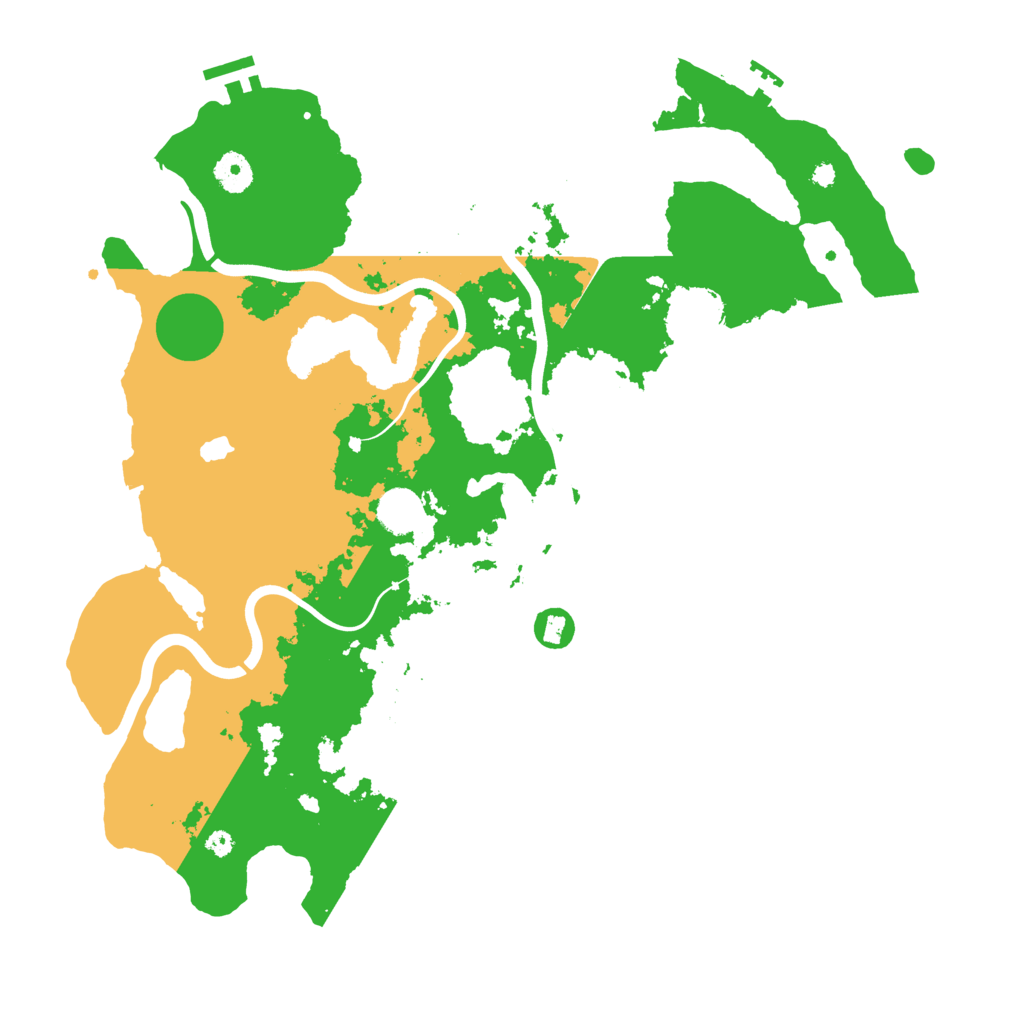 Biome Rust Map: Procedural Map, Size: 4000, Seed: 113367541