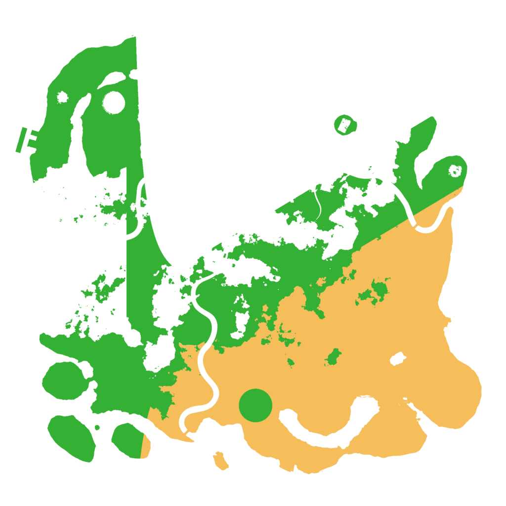 Biome Rust Map: Procedural Map, Size: 4000, Seed: 560862880