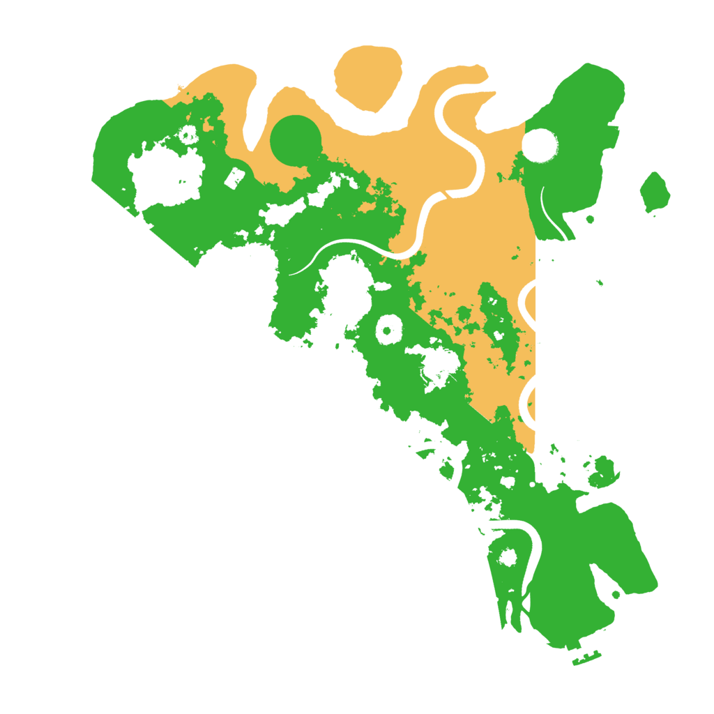 Biome Rust Map: Procedural Map, Size: 3670, Seed: 56440