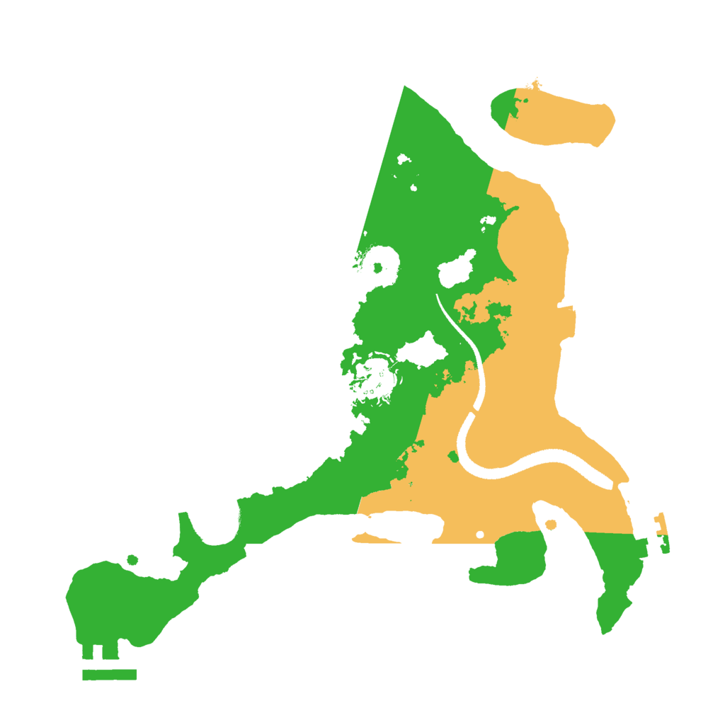 Biome Rust Map: Procedural Map, Size: 2700, Seed: 1784894526