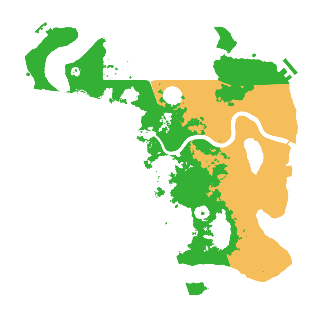 Biome Rust Map: Procedural Map, Size: 3400, Seed: 325885538