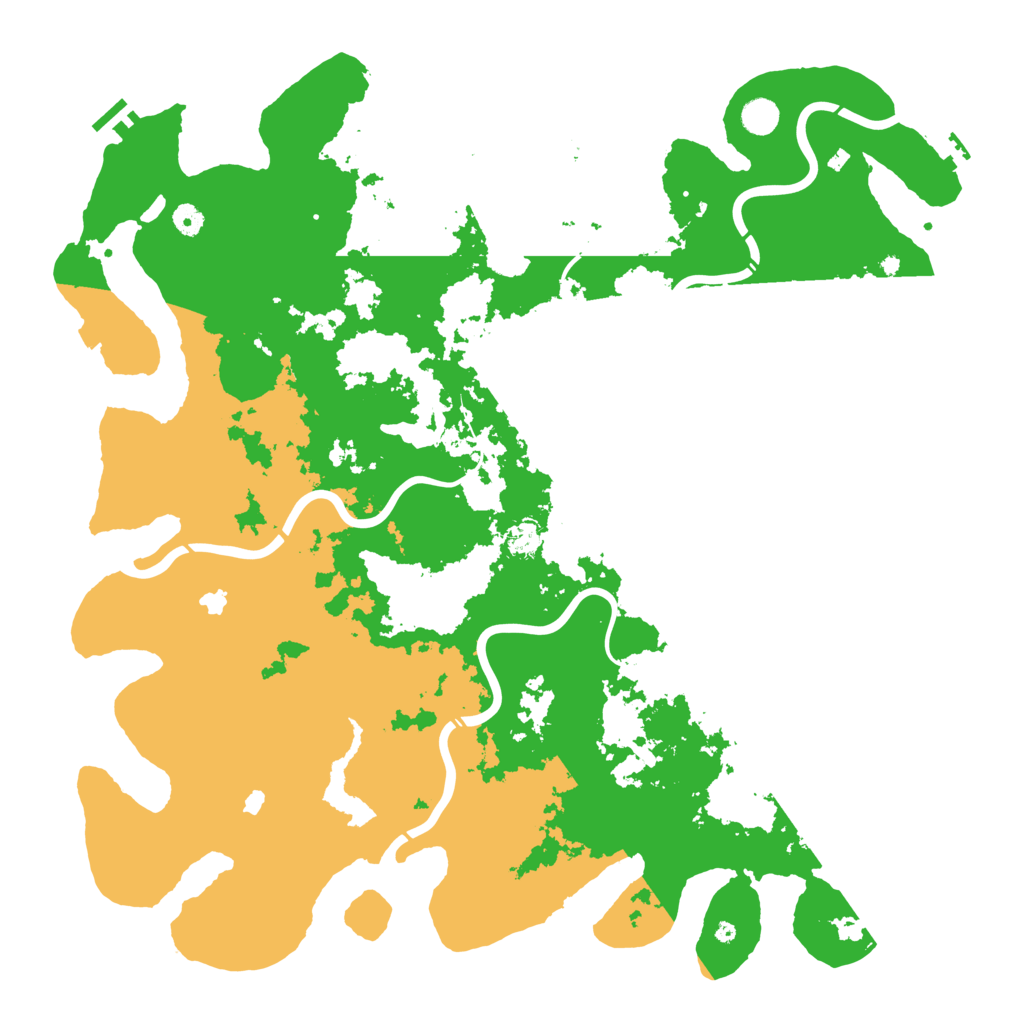 Biome Rust Map: Procedural Map, Size: 5000, Seed: 698171430