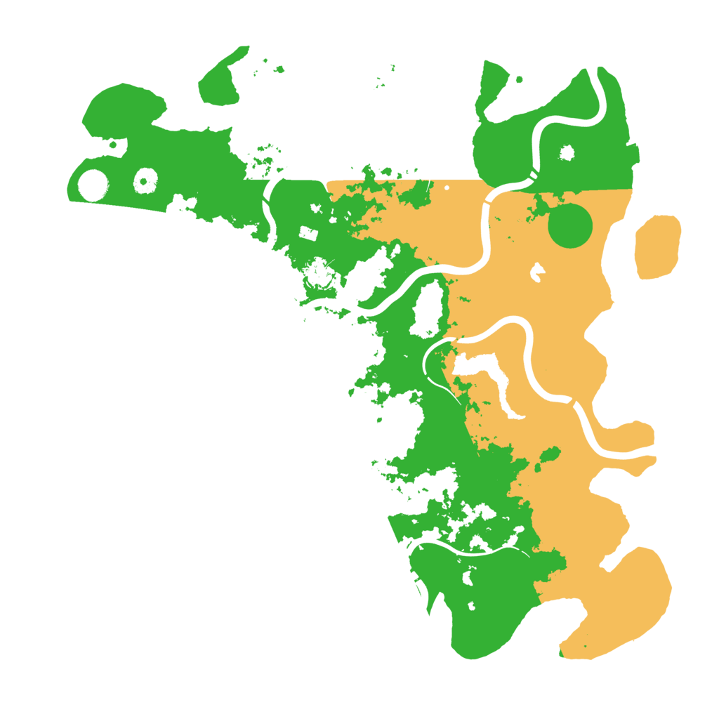 Biome Rust Map: Procedural Map, Size: 4250, Seed: 985419063