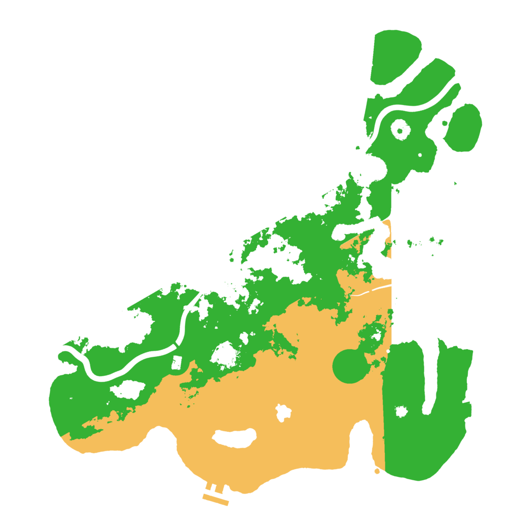 Biome Rust Map: Procedural Map, Size: 4000, Seed: 975823273