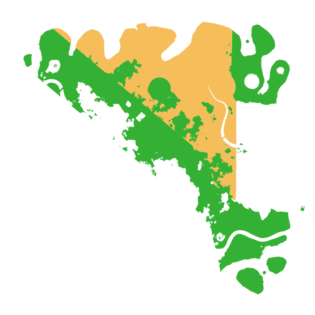 Biome Rust Map: Procedural Map, Size: 3750, Seed: 290998027