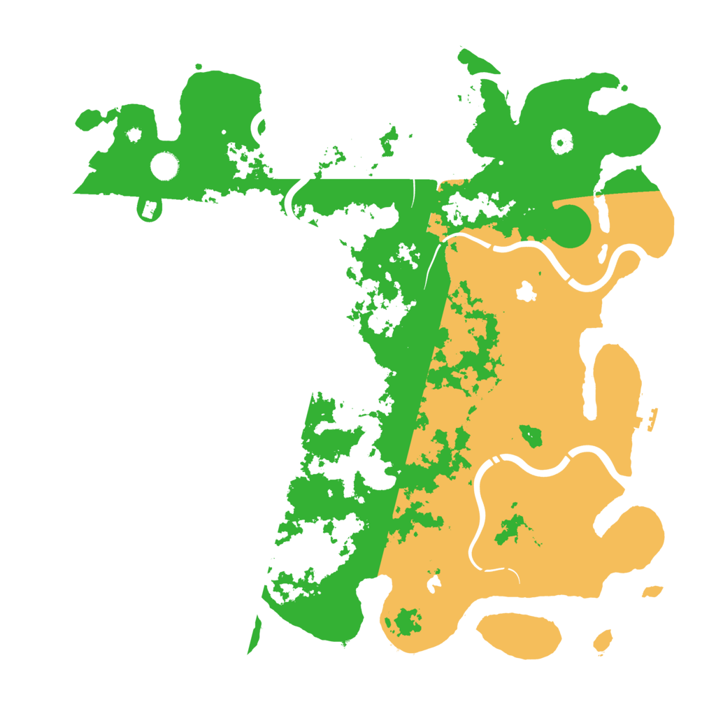 Biome Rust Map: Procedural Map, Size: 4500, Seed: 676916362