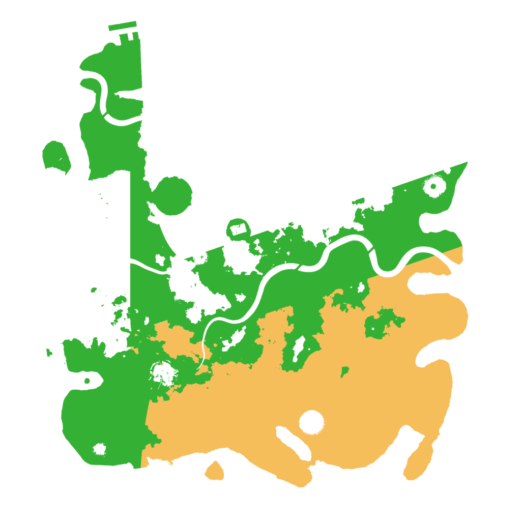 Biome Rust Map: Procedural Map, Size: 3750, Seed: 150417580