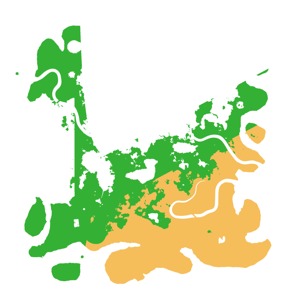Biome Rust Map: Procedural Map, Size: 4050, Seed: 682648107